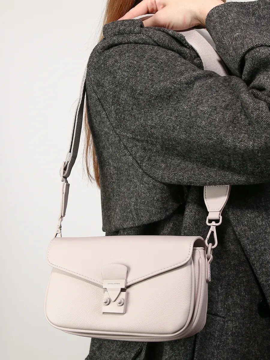 Сумка кросс-боди DAVID JONES, светло-фиолетовый — фото 1