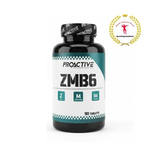 ProActive ZMB6 ZMA 90 таб — Zinc Magnesium B6, восстановление и сон — фото 1