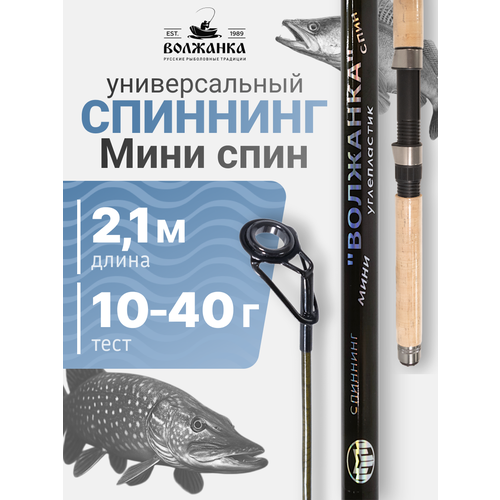 Спиннинг Волжанка Мини Спин 2.1м 10-40г 021-0052