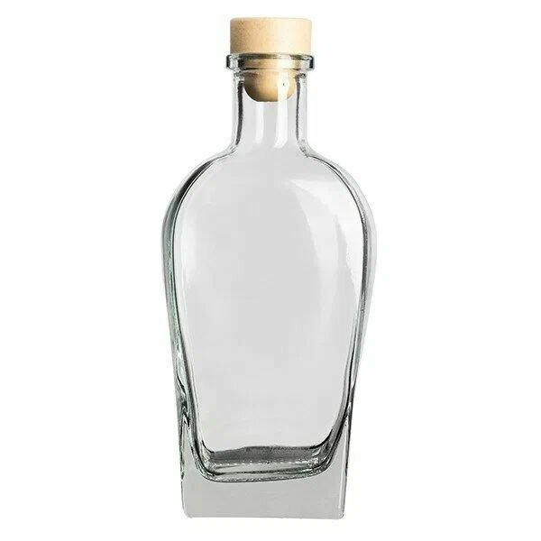 Штоф - графин "Богем", стек. с пробкой 500 мл.