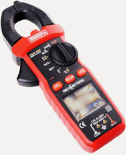 Изображение товара Цифровые токовые клещи RichMeters RM99C Pro, 2х ААА (1,5 В).