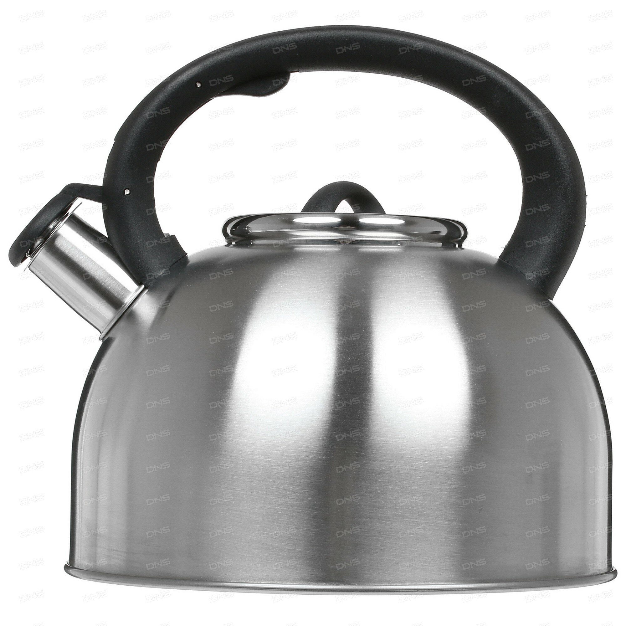 Чайник для плиты Aceline TS-400, нержавеющая сталь, полированный, со свистком, 4л