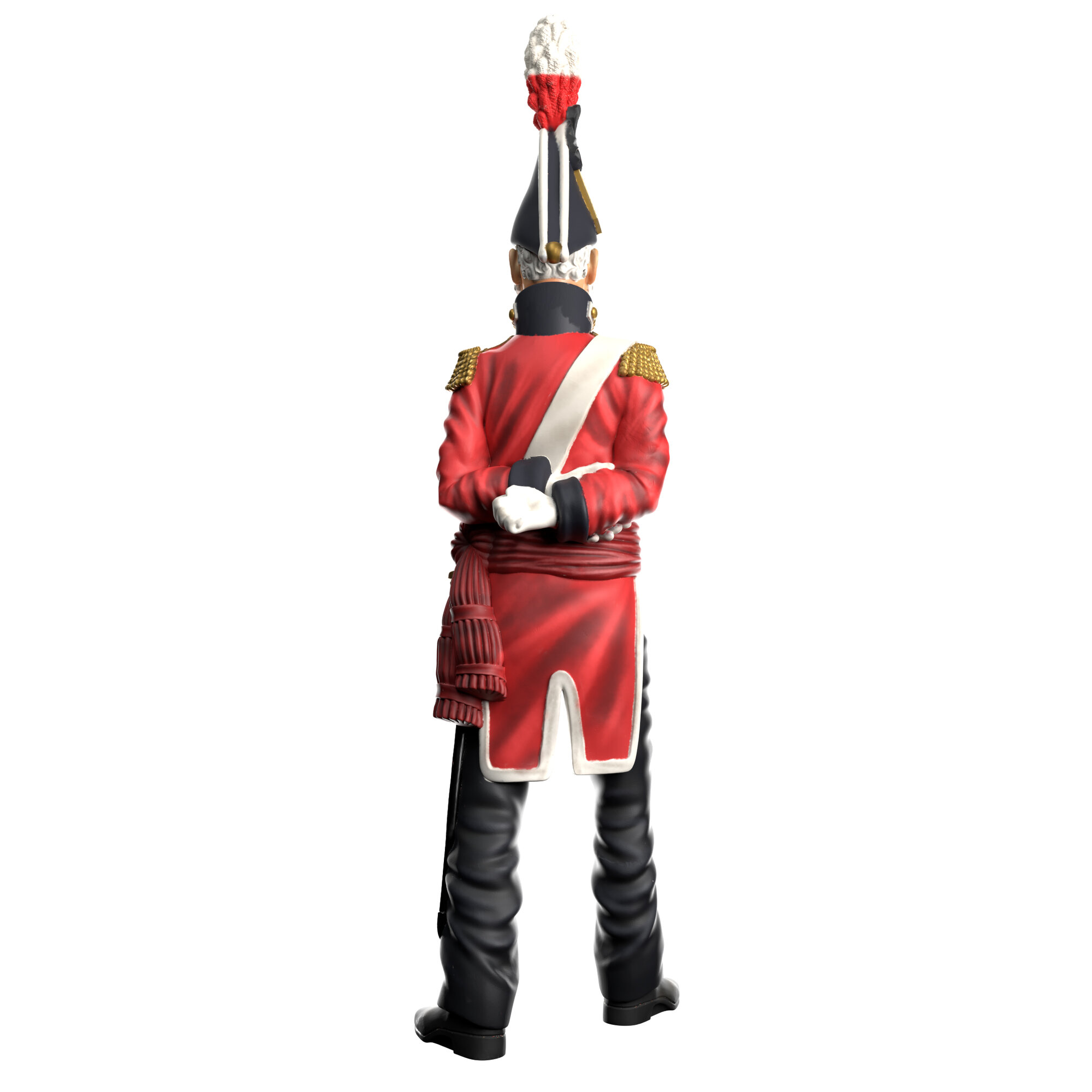 Офицеры ВМФ Англии. XVII-XVIII век. Масштаб 1:100 — фото 1