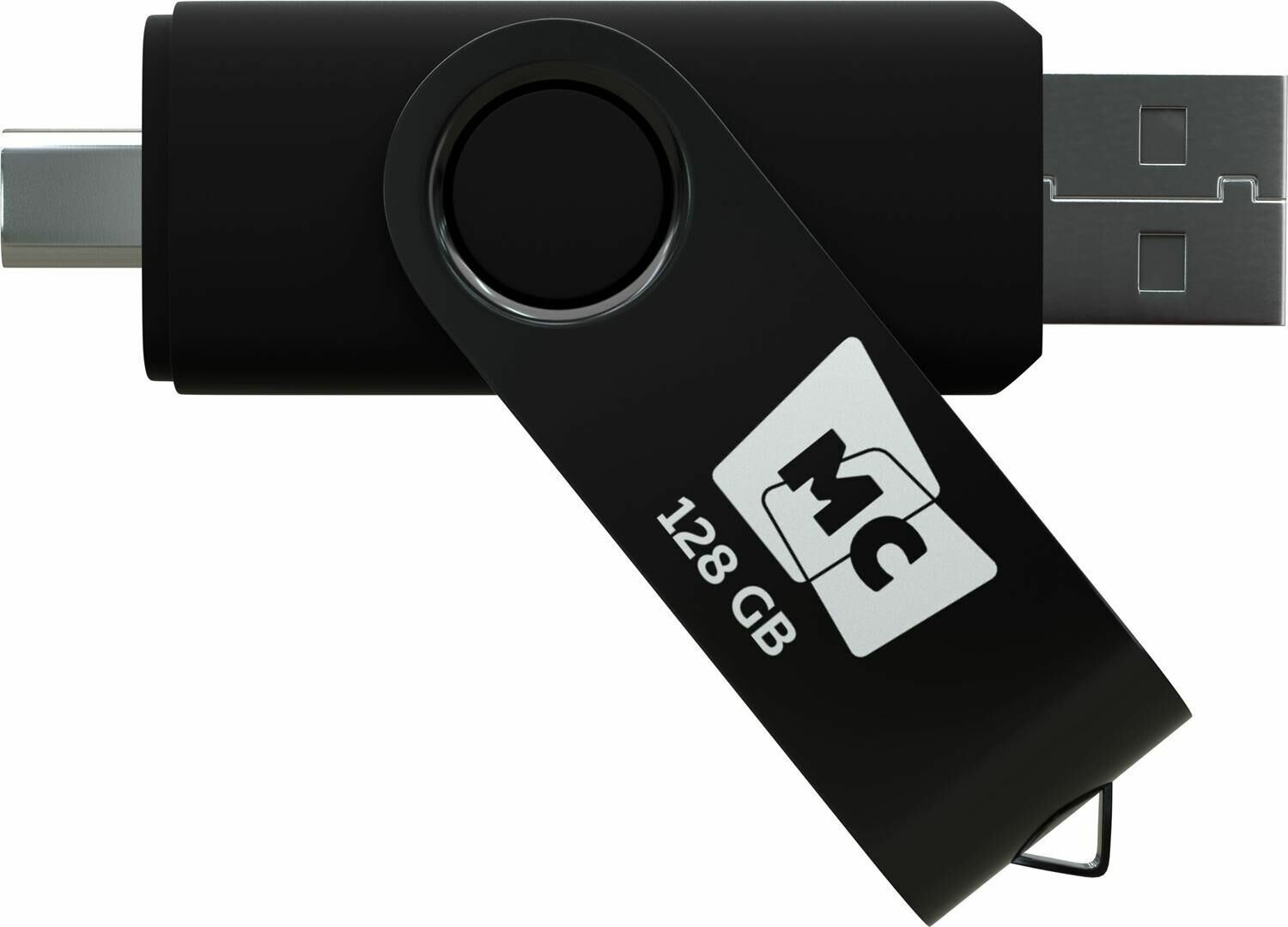 Флешка USB флеш карта USB 128GB 2.0 Type-C МФ128а Silver