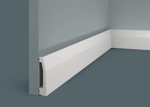 Изображение товара Плинтус 14 шт. PX008, 70х15х2000мм, Экополимер Cosca Decor