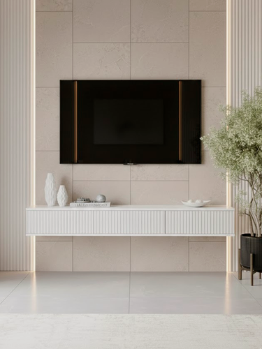 Изображение товара Подвесная тумба консоль под ТВ Вустер V3,163.4х40.7х21.6, белая