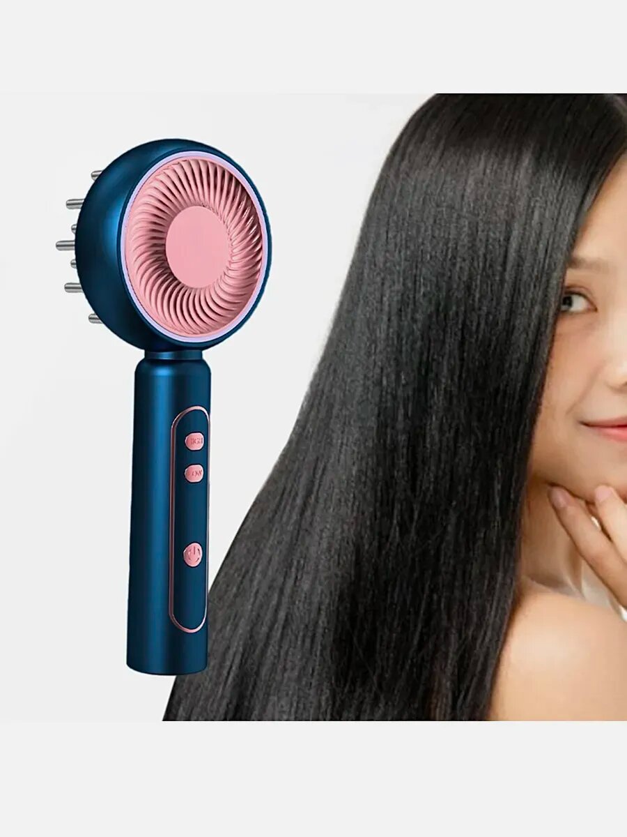 Электромассажер для укрепления и стимуляции роста волос