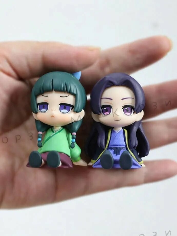 Набор фигурка Монолог фармацевта Маомао и Женьши 2шт (6cm, пакет)