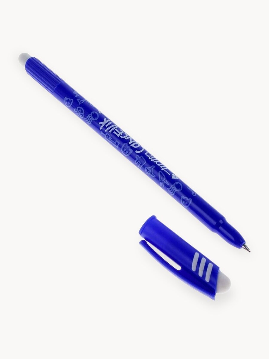 Tratto ручка шариковая пиши стирай, 0.5 мм, синие чернила, набор 2 штуки, PF826101-2