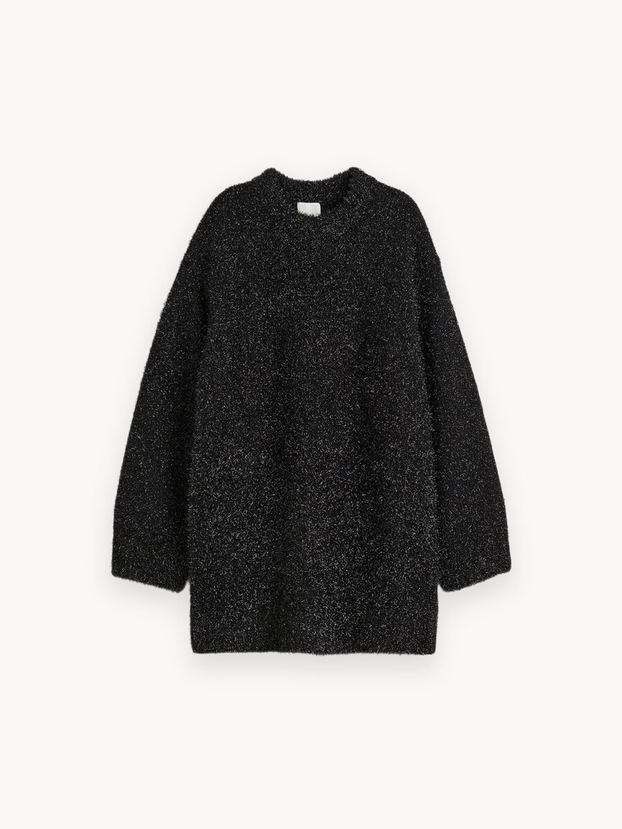 Свитер H&M, размер XS, , черный