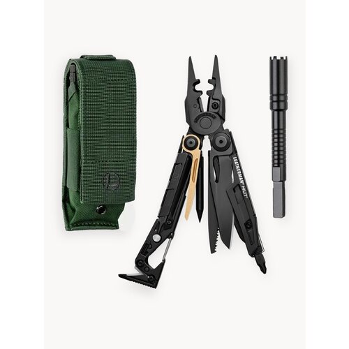 Мультитул Leatherman MUT EOD с чехлом Molle green, ключ регулировки