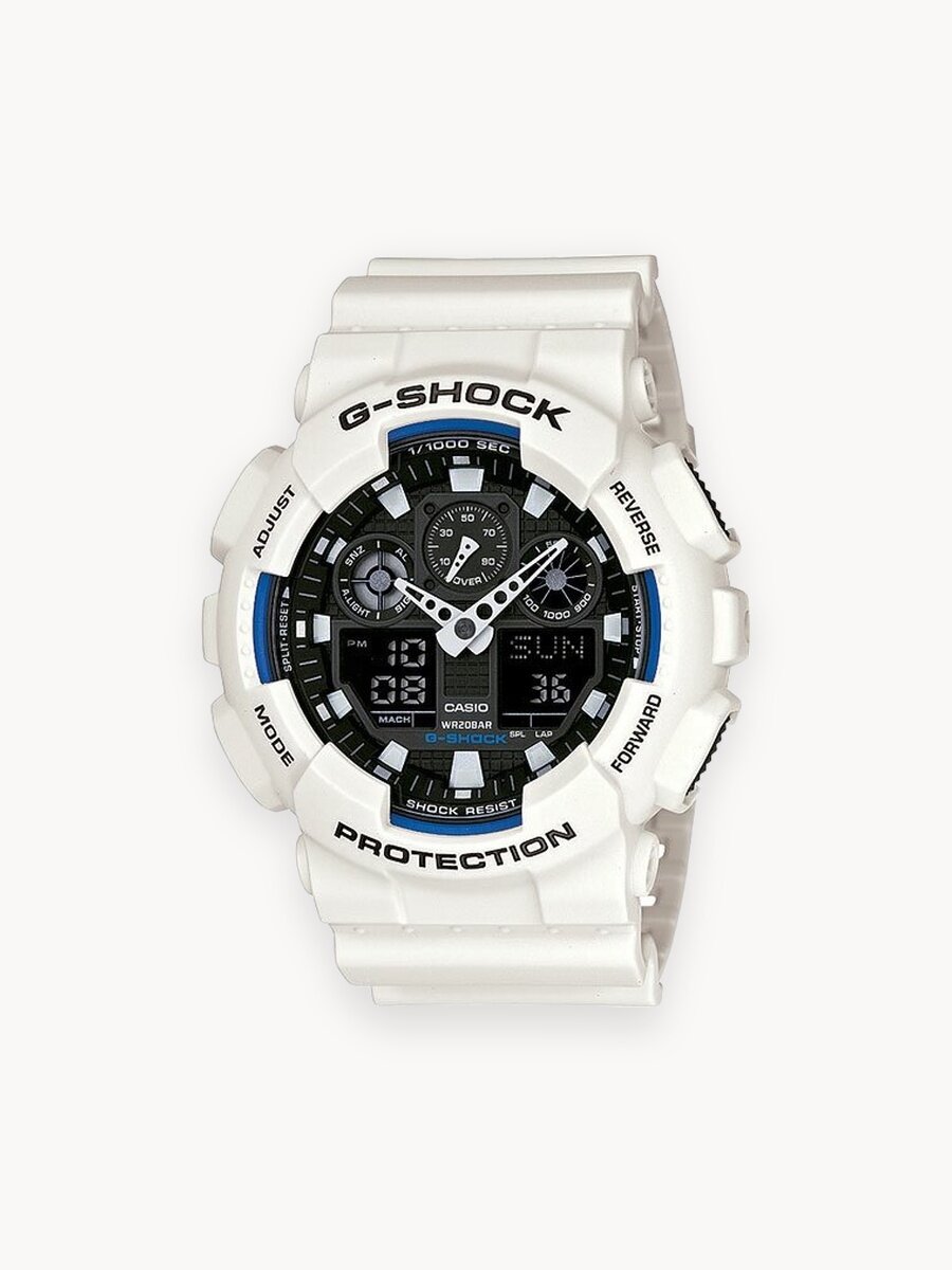 Наручные часы CASIO G-Shock, белый