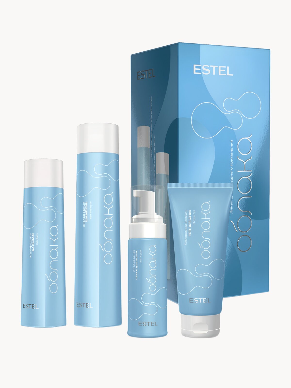 ESTEL / «Облака» – Косметический набор для волос и тела «Кислородное насыщение», (арт: CD/N4)