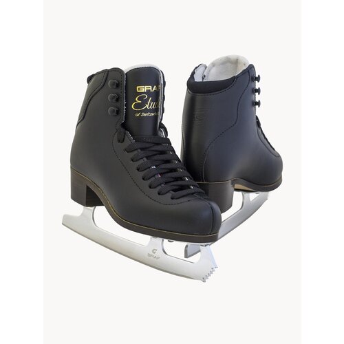 Коньки фигурные профессиональные Graf Etude черные детские, 34 р-р