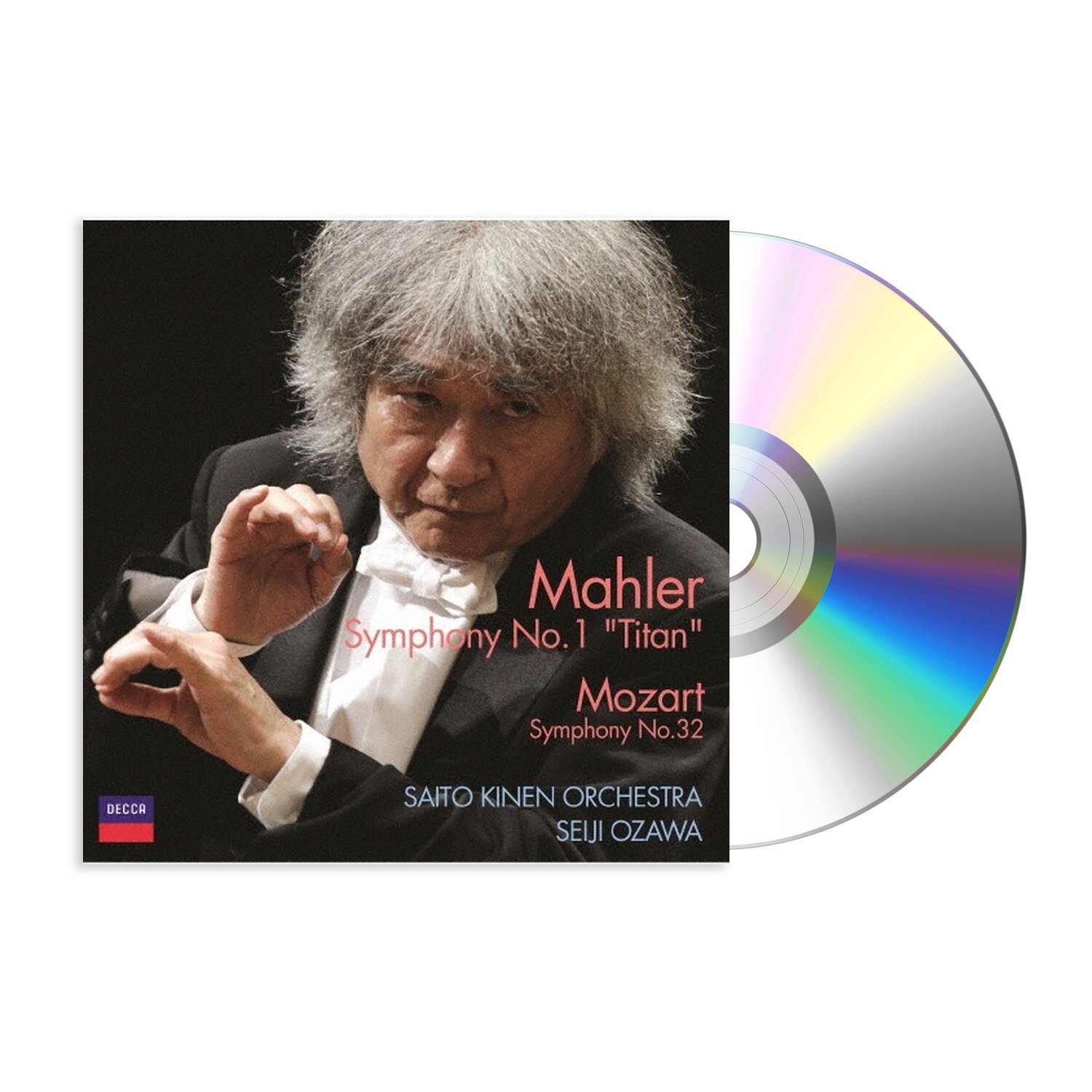 Музыка CD Mahler, Mozart, Saito Kinen Orchestra, Seiji Ozawa - Symphony No. 1 "Titan" / Symphony No. 32 UHQCD