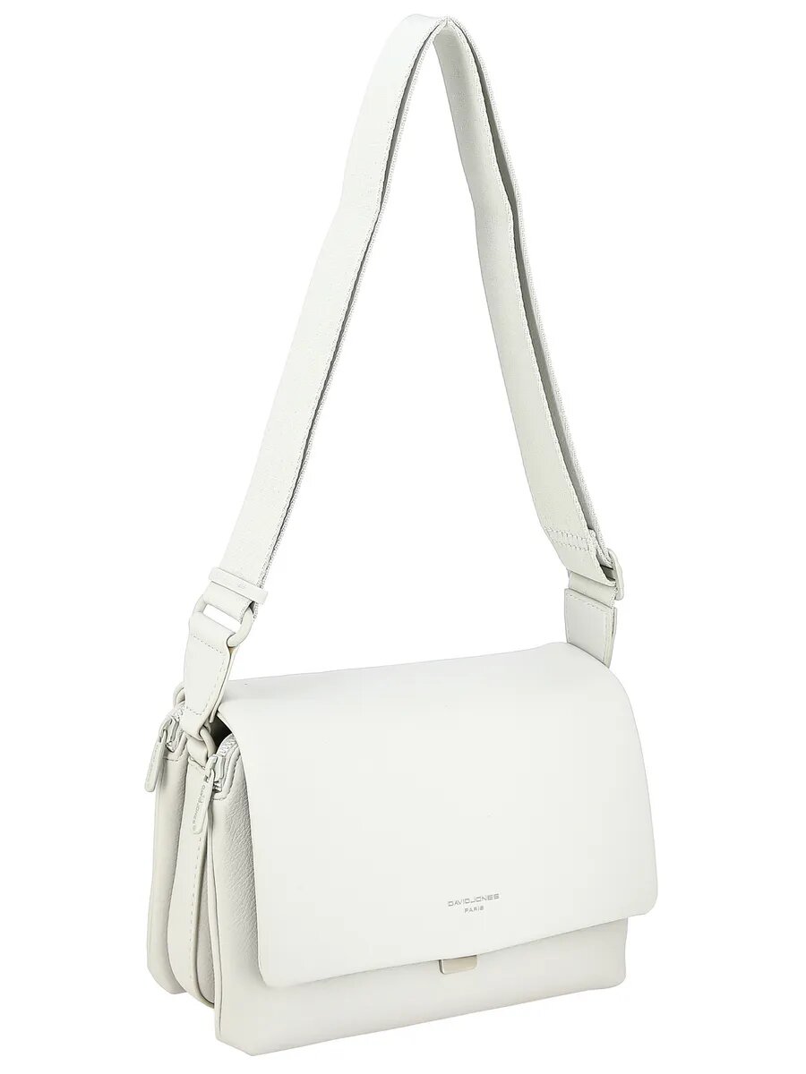 Сумка кросс-боди DAVID JONES, светло-серый — фото 1
