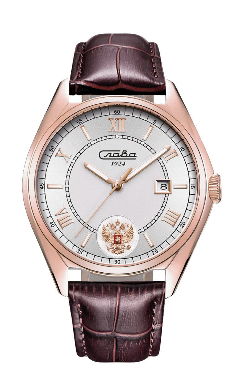 Наручные часы Слава Традиция, розовый, белый