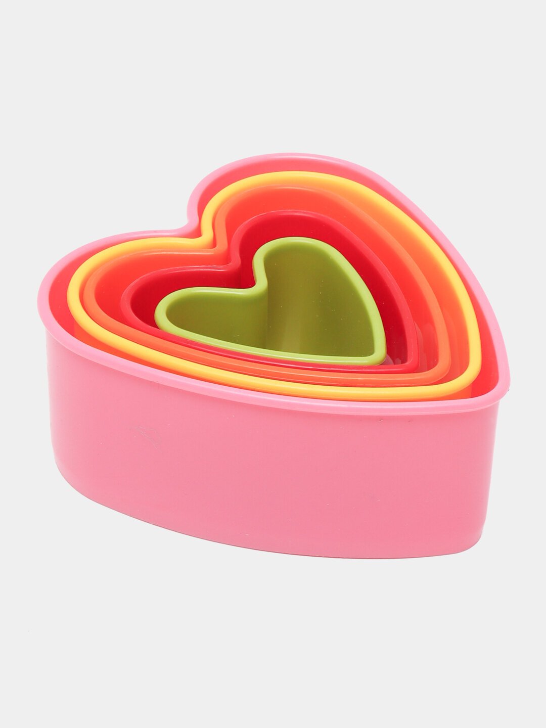 Набор форм вырубка для пряников и печенья виде сердца