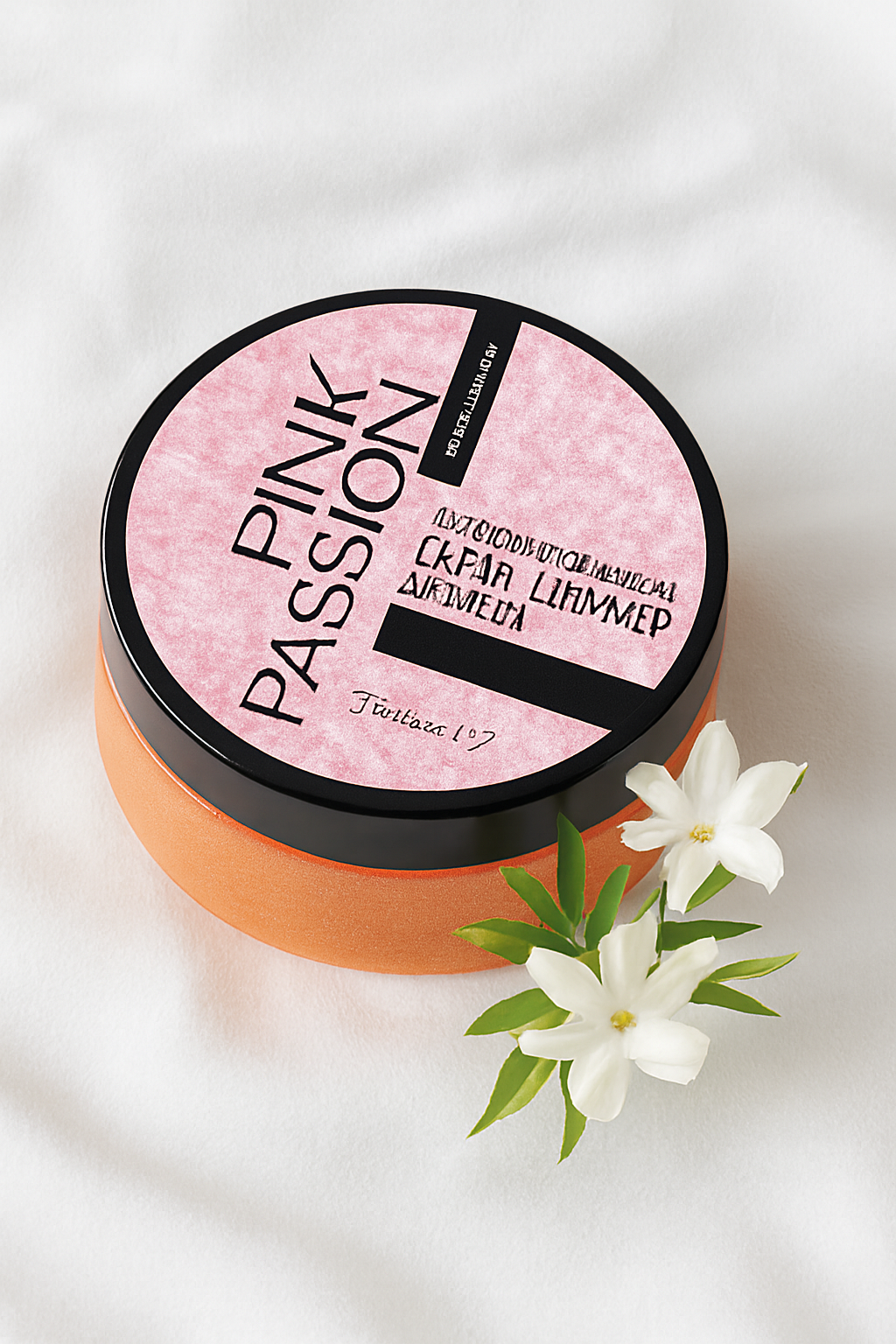 Скраб-шиммер парфюмированный PINK PASSION, для тела, с феромонами, оригинальный, для блеска