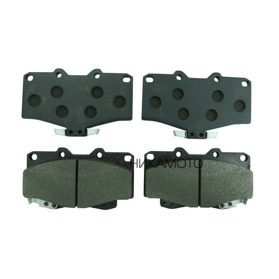 CTR GK1027 Колодки тормозные TOYOTA 4 Runner 1988 ~ 2002 / Hilux 1988 ~ 1998 / Hilux Surf 1989 ~ 2002 / Land Cru перед прав. лев. (старый арт. CKT-13) GK1027