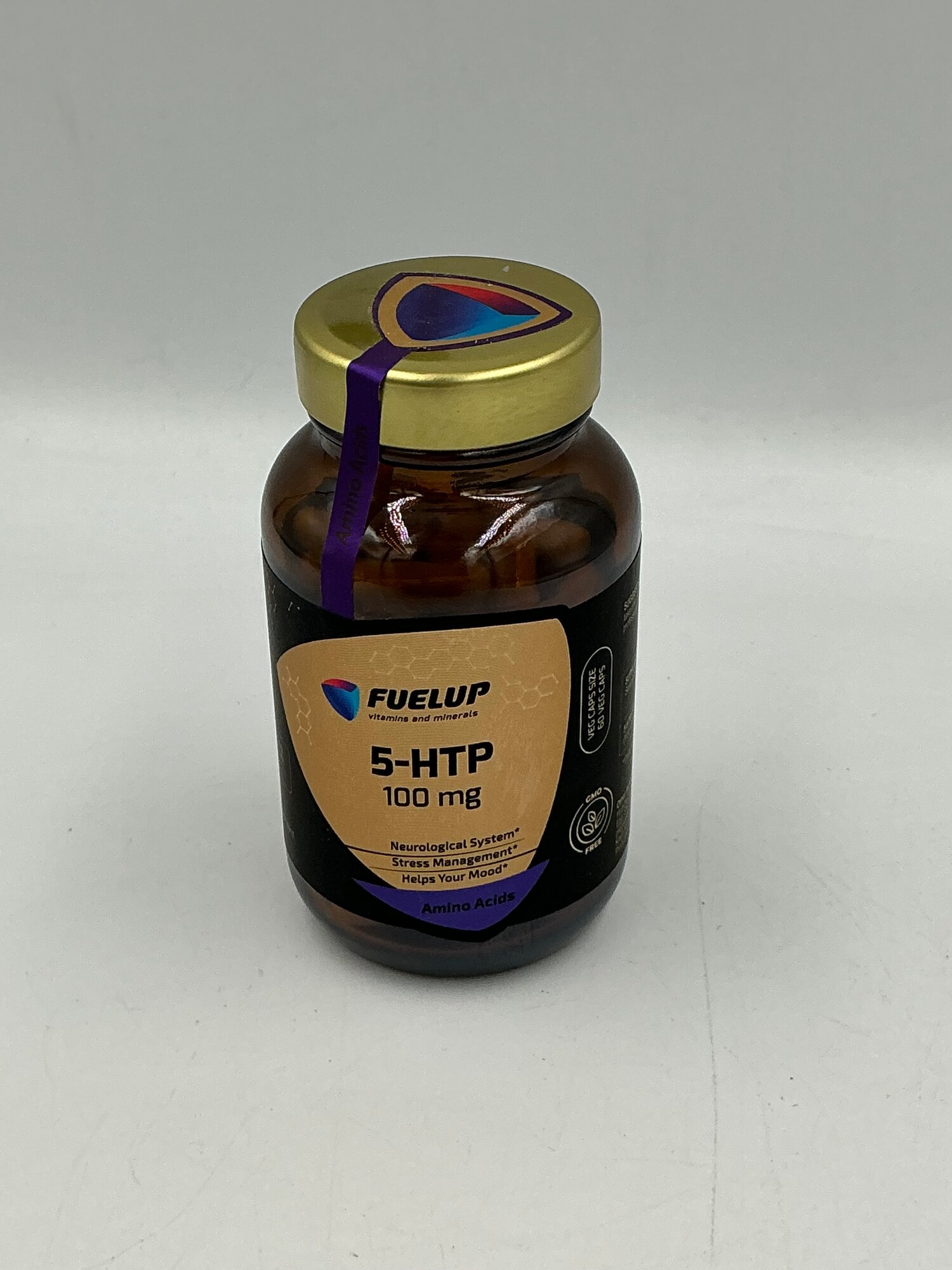 5-HTP (гидрокситриптофан) для здоровья нервной системы БАД FUELUP 60 таблеток, 100мг