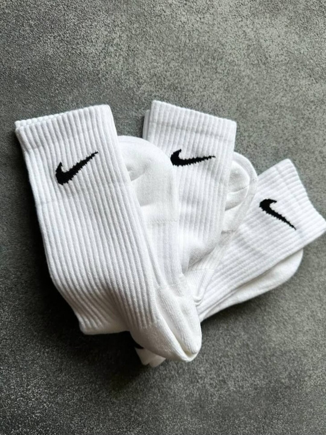 Носки NIKE размер 39-44, 000 белый — фото 1