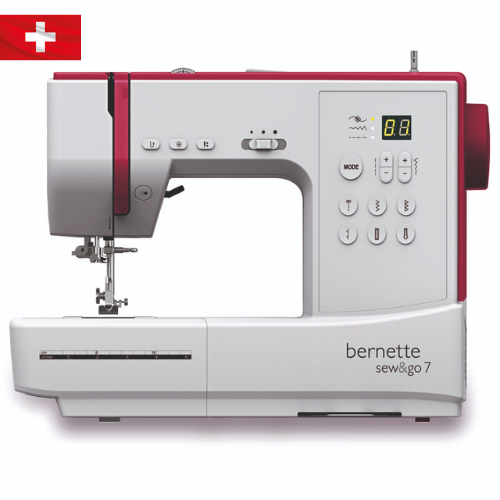 Bernette sew&go7– это компьютерная модель для опытных швей.