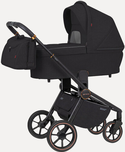 Изображение товара Универсальная коляска CARRELLO Epica 2 в 1, space black/black frame, цвет шасси: черный