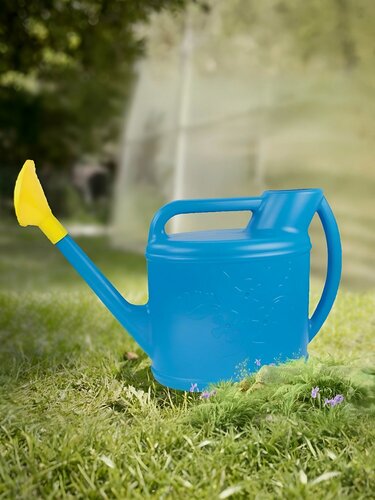 Изображение товара Лейка садовая Альтернатива Премьера М1628, пластиковая, 10 л, со съемным носиком для полива растений на даче и в огороде