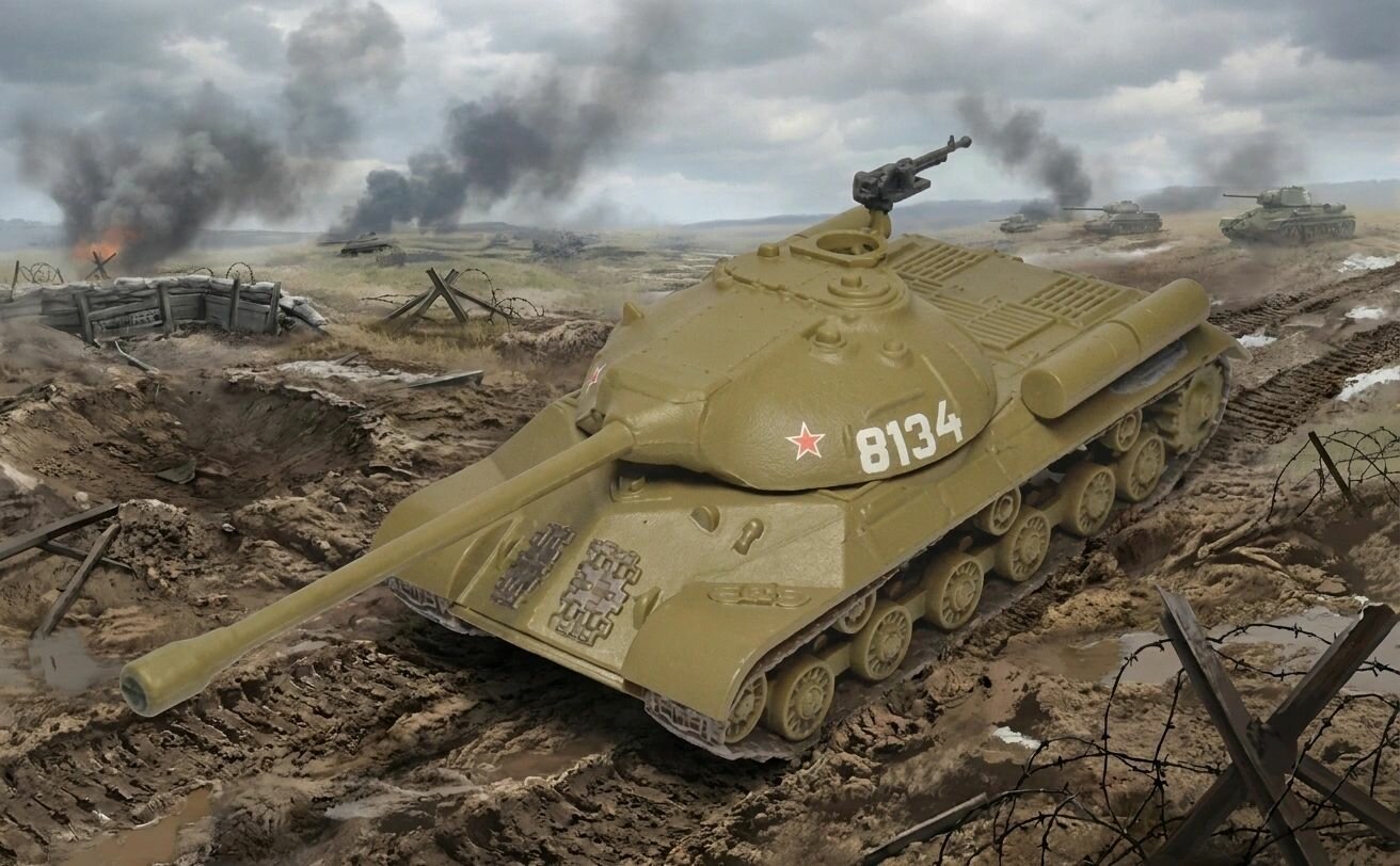 Масштабная модель 1/72, Танк ИС-3