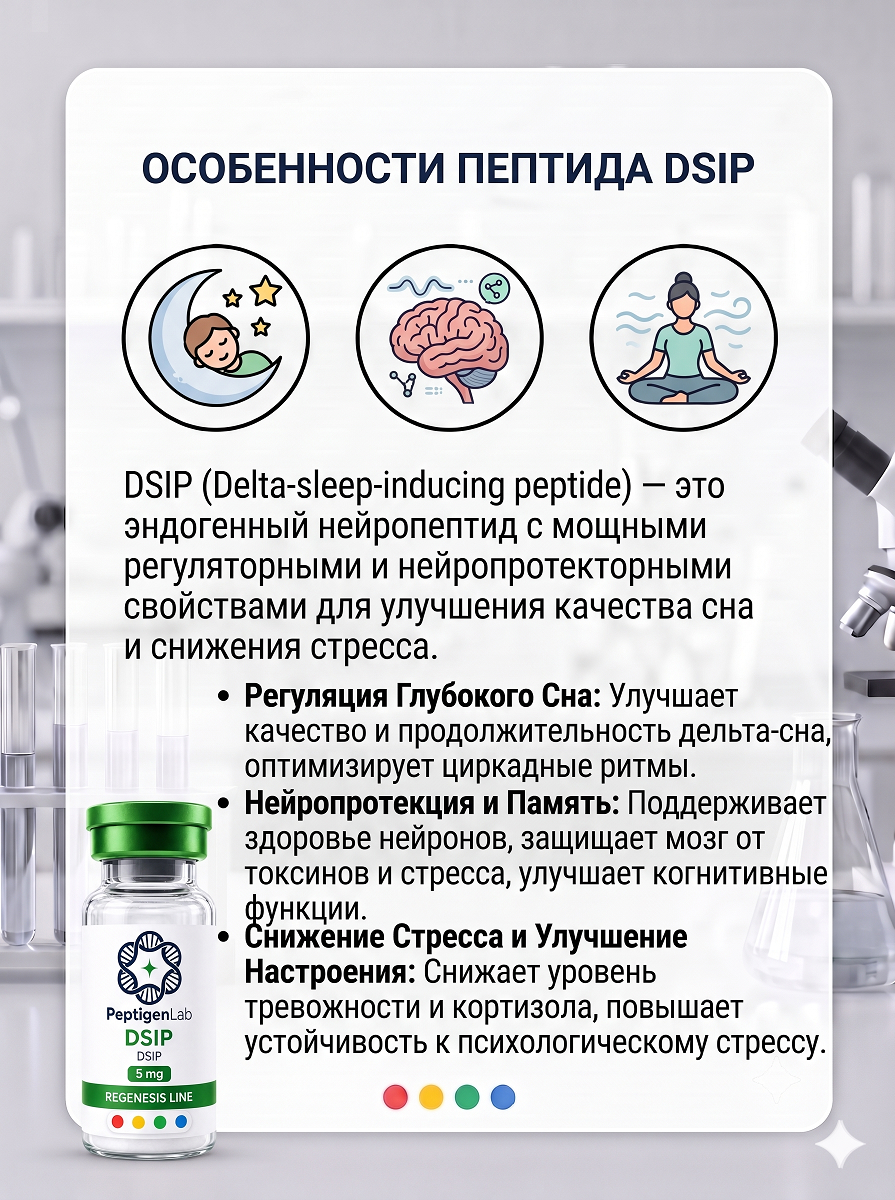 dsip  5mg (Delta Sleep-Inducing Peptide) - tested at 7.5mg  DSIP (- ) 5