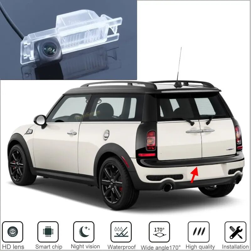 Автомобильная камера заднего вида Yeshibation для MINI R55 Clubman Coupe 2007 ~ 2011 камера заднего вида/HD CCD + камера заднего вида