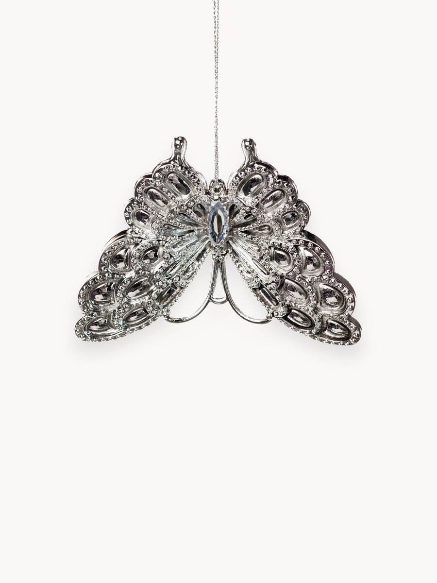 KLASSANTA Бабочка, 808028, серебро, 9 см