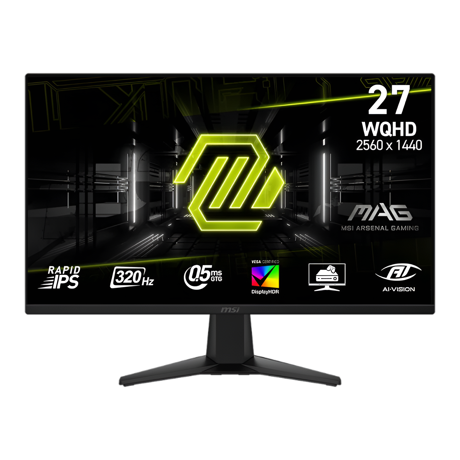 Монитор MSI MAG 275QF X32 27" WQHD Rapid IPS 320 Гц для профессионального киберспорта и максимально динамичных игр