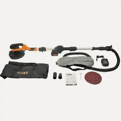 Изображение товара Аккумуляторная шлифовальная машинка MAXXT BR7201-7, с бесщеточным мотором, жираф, 20V/4.0A