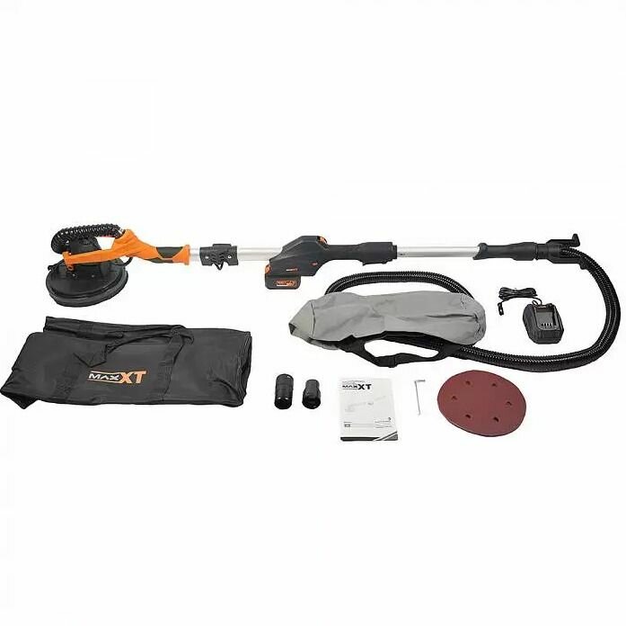 Аккумуляторная шлифовальная машинка MAXXT BR7201-7, с бесщеточным мотором, 20V/4.0A