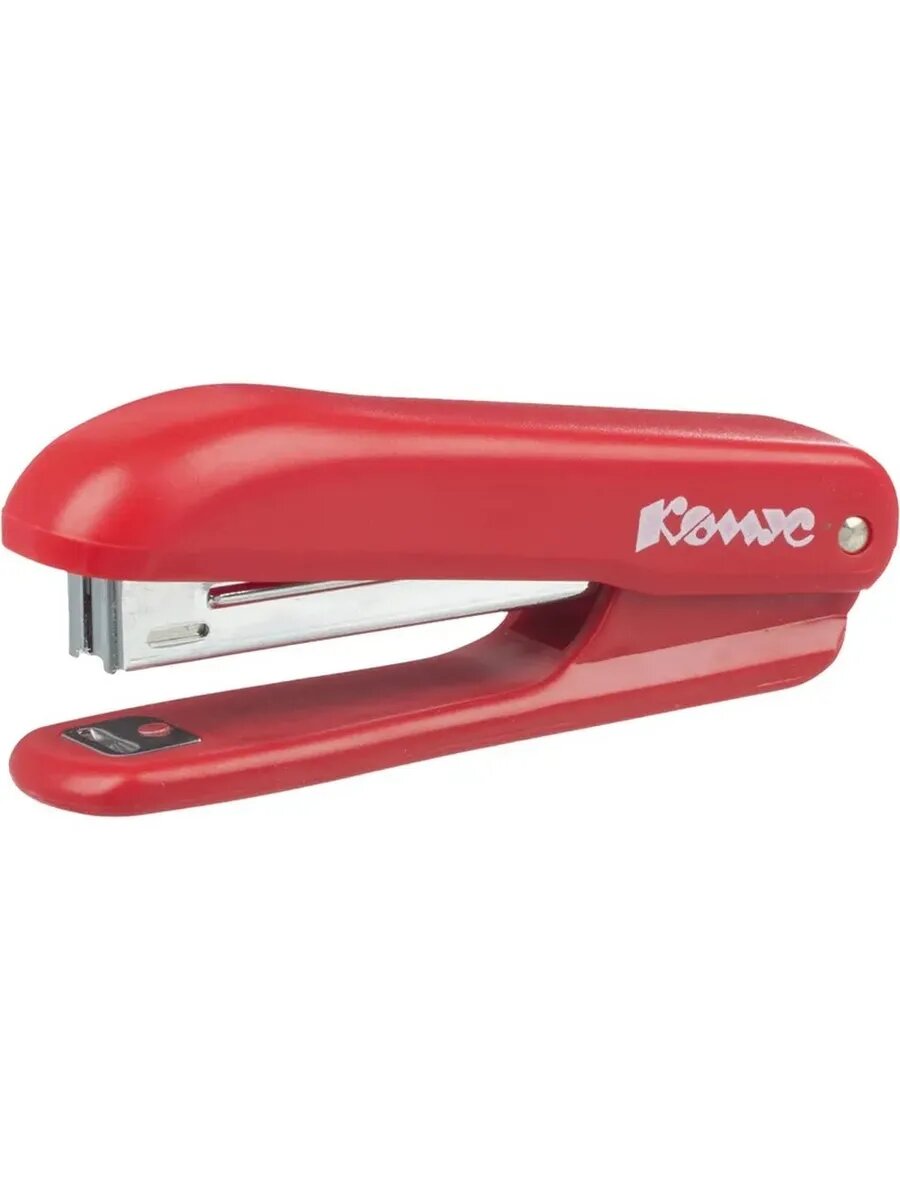 Степлер Комус Prima №10, красный, до 12 листов