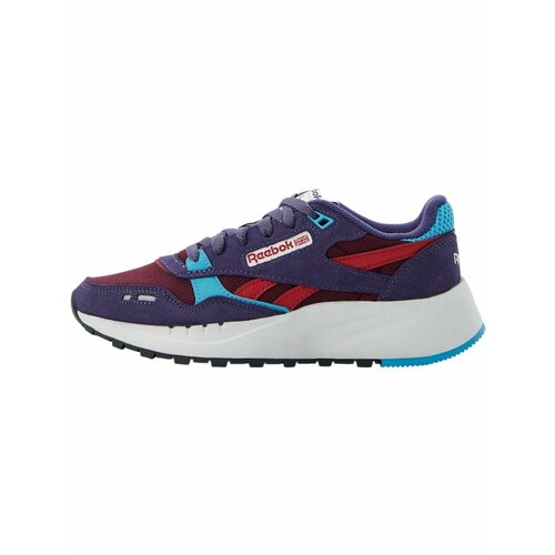 фото Кроссовки reebok classic leather 2400, полнота f (eu)/ на среднюю стопу, размер 7 us, фиолетовый
