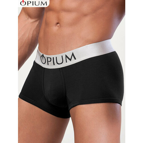 фото Трусы opium мужские боксеры хлопок, размер 3xl, черный