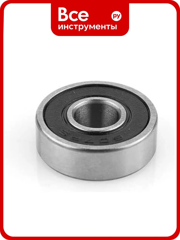Подшипник MTM 180017 Ю (607 SS 2RS) 1129582, радиальный шариковый однорядный 7x19x6 мм