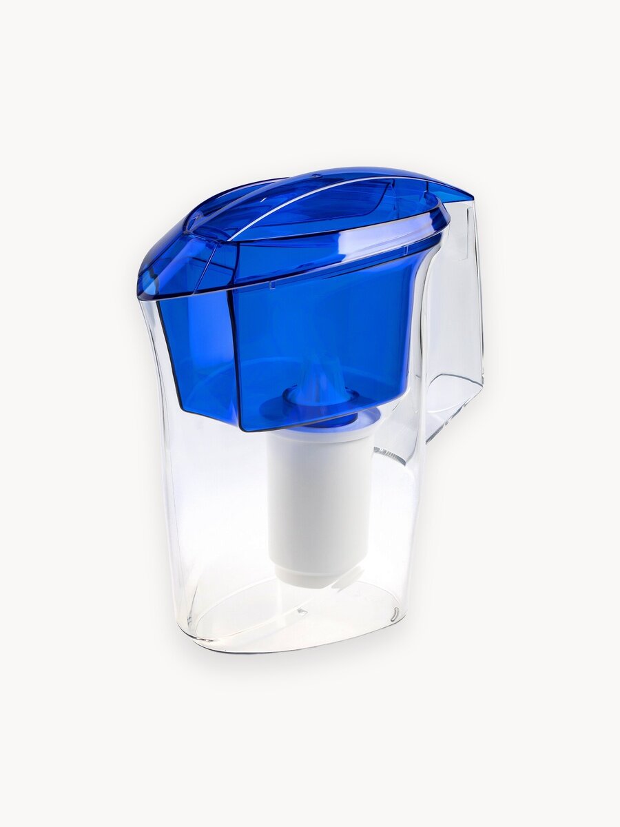 Фильтр-кувшин Гейзер Аквилон, ресурс 350 л, улучшает вкус и цвет воды, устраняет неприятные запахи, 62042