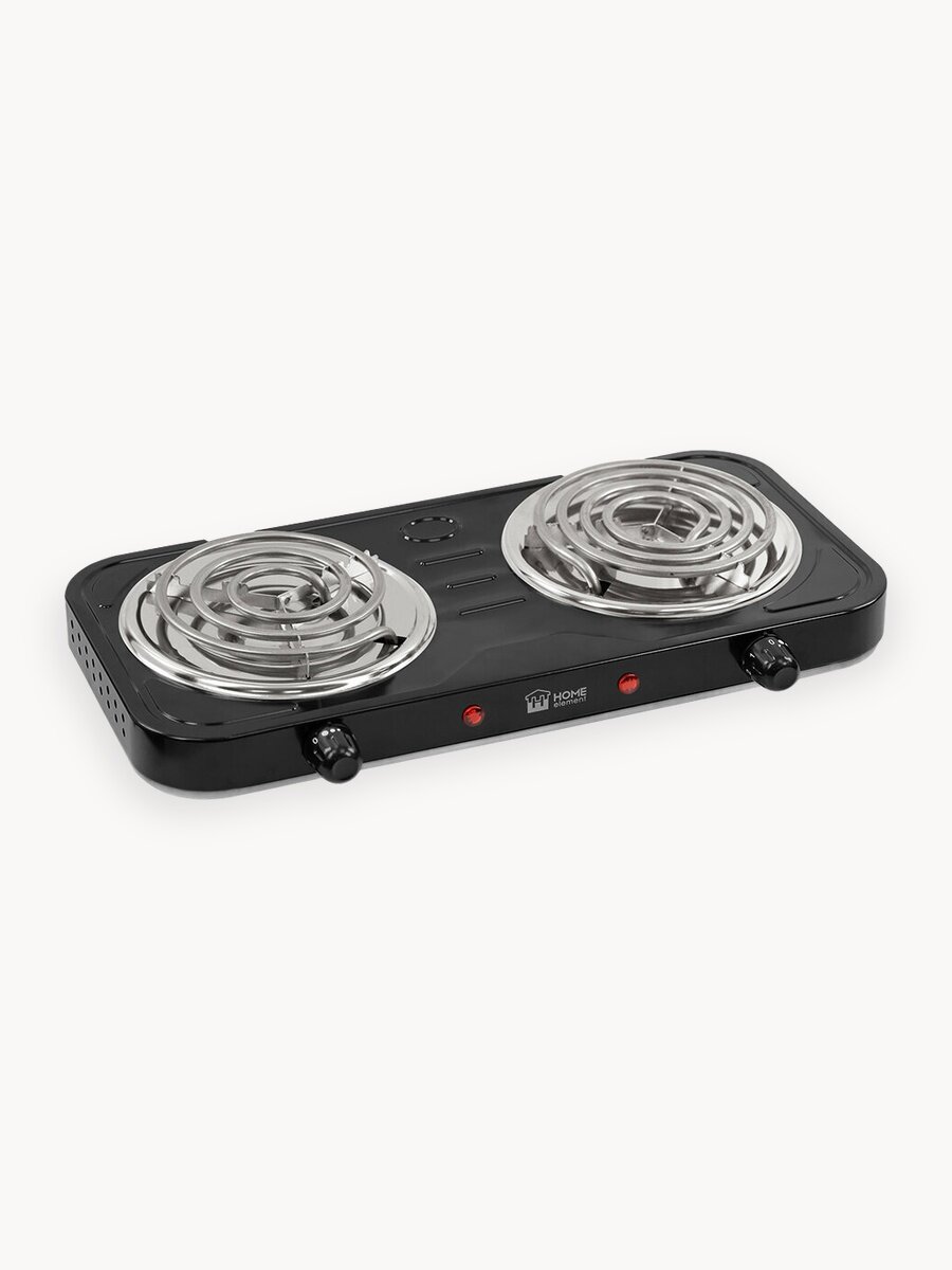 Плитка электрическая HOME ELEMENT HE-HP721B черный