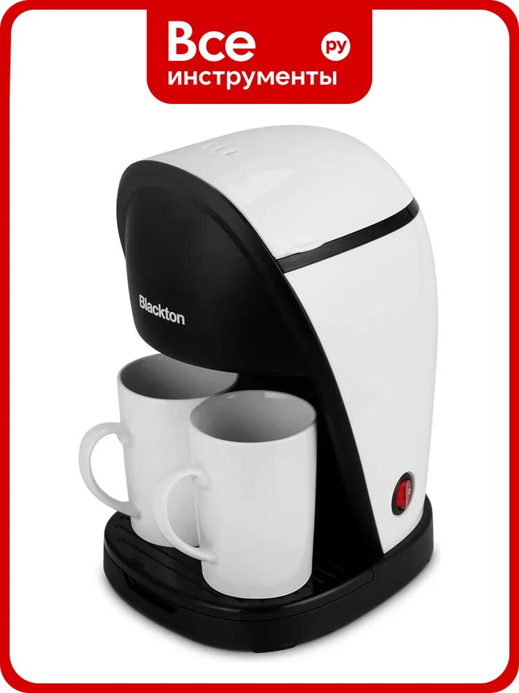 Капельная кофеварка Blackton bt cm1113 белый-черный 86199185