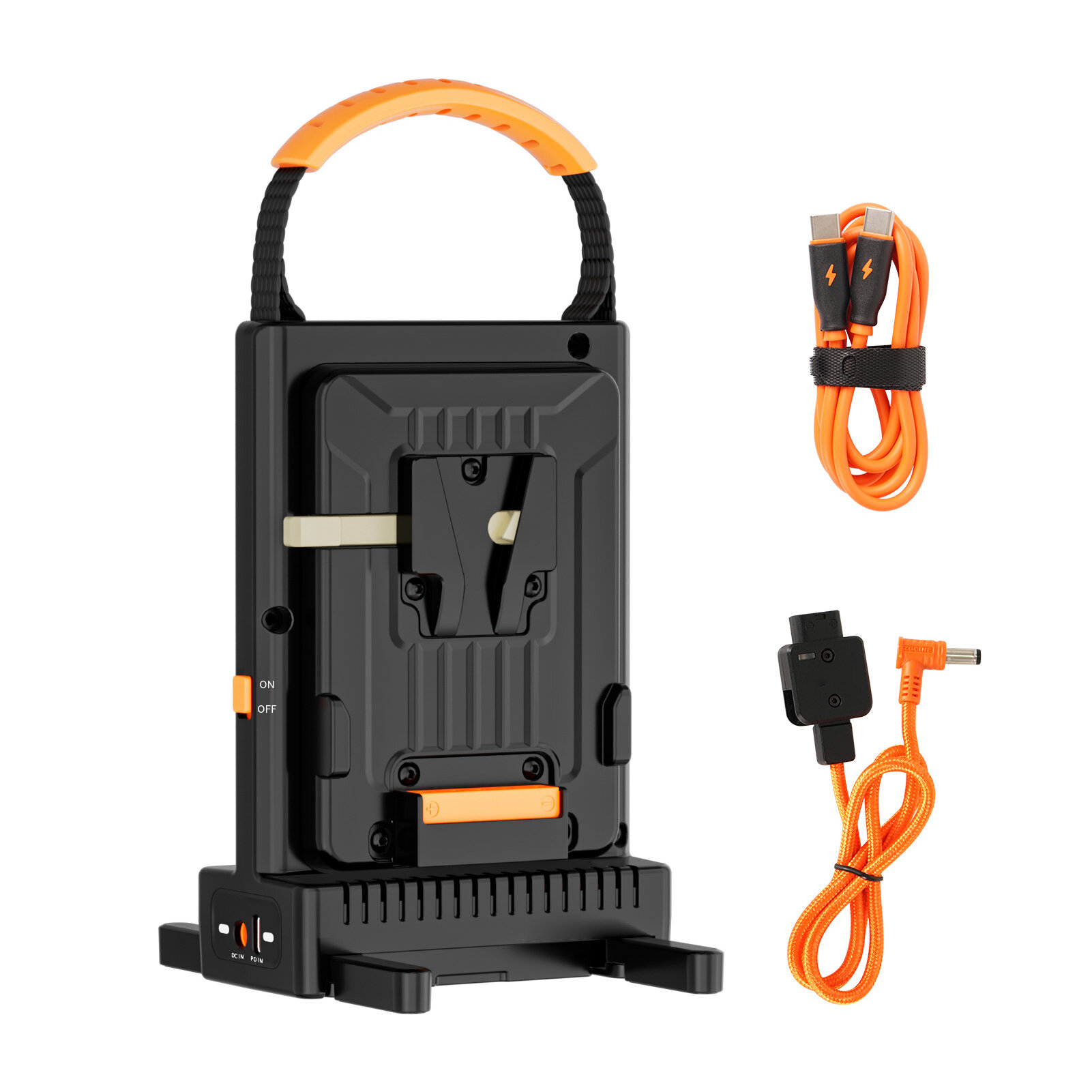 ZGCINE VM-C2 V-Mount зарядное устройство, 100W, с двумя каналами, автоматическая смена питания, для видеосъемки