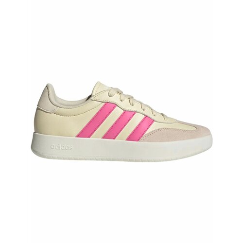 фото Кеды adidas barreda w, полнота f (eu)/ на среднюю стопу, размер 4 uk, бежевый