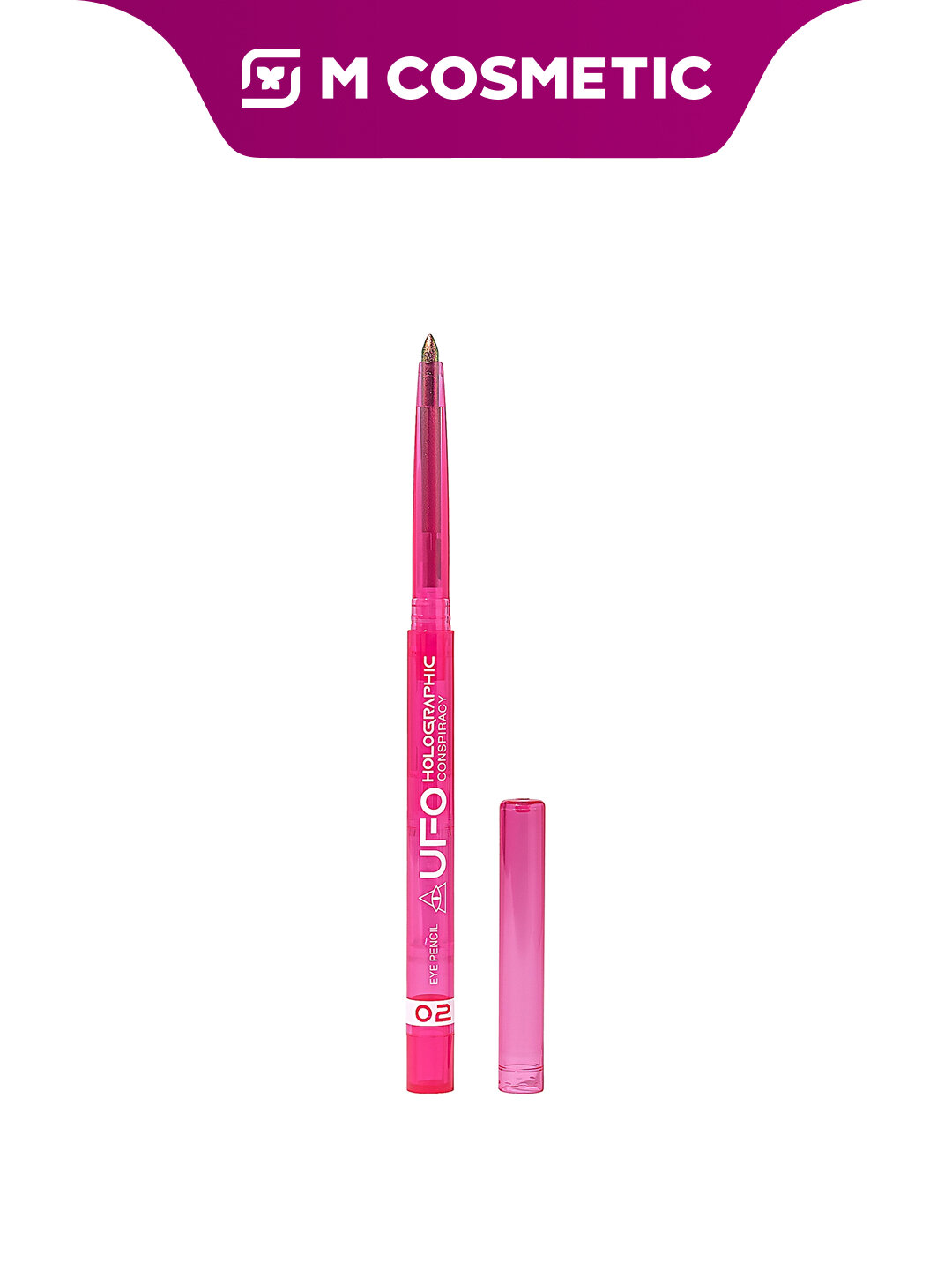 Карандаш для глаз BEAUTY BOMB "UFO Conspiracy", дуохром, водостойкий, т02