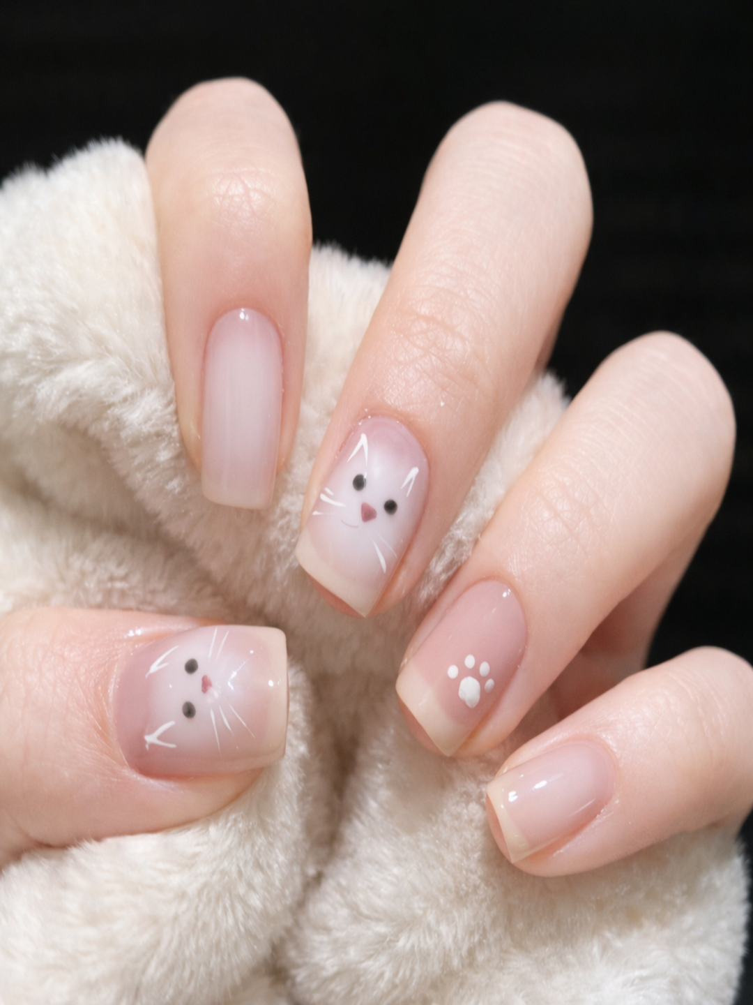 Накладные ногти с дизайном дизайном для быстрого и стильного маникюра — фото 1