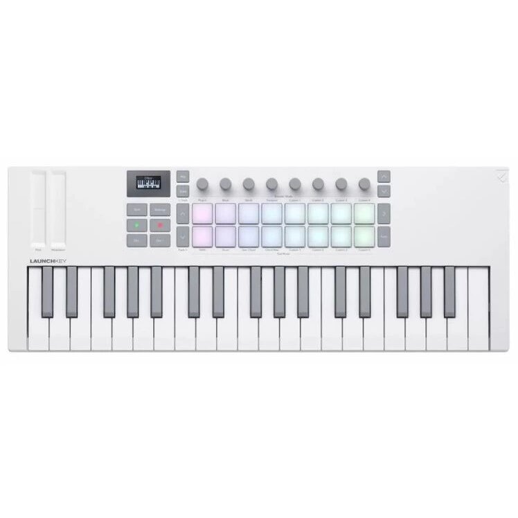 Миди клавиатура Novation Launchkey Mini 37 Mk4 white — фото 1