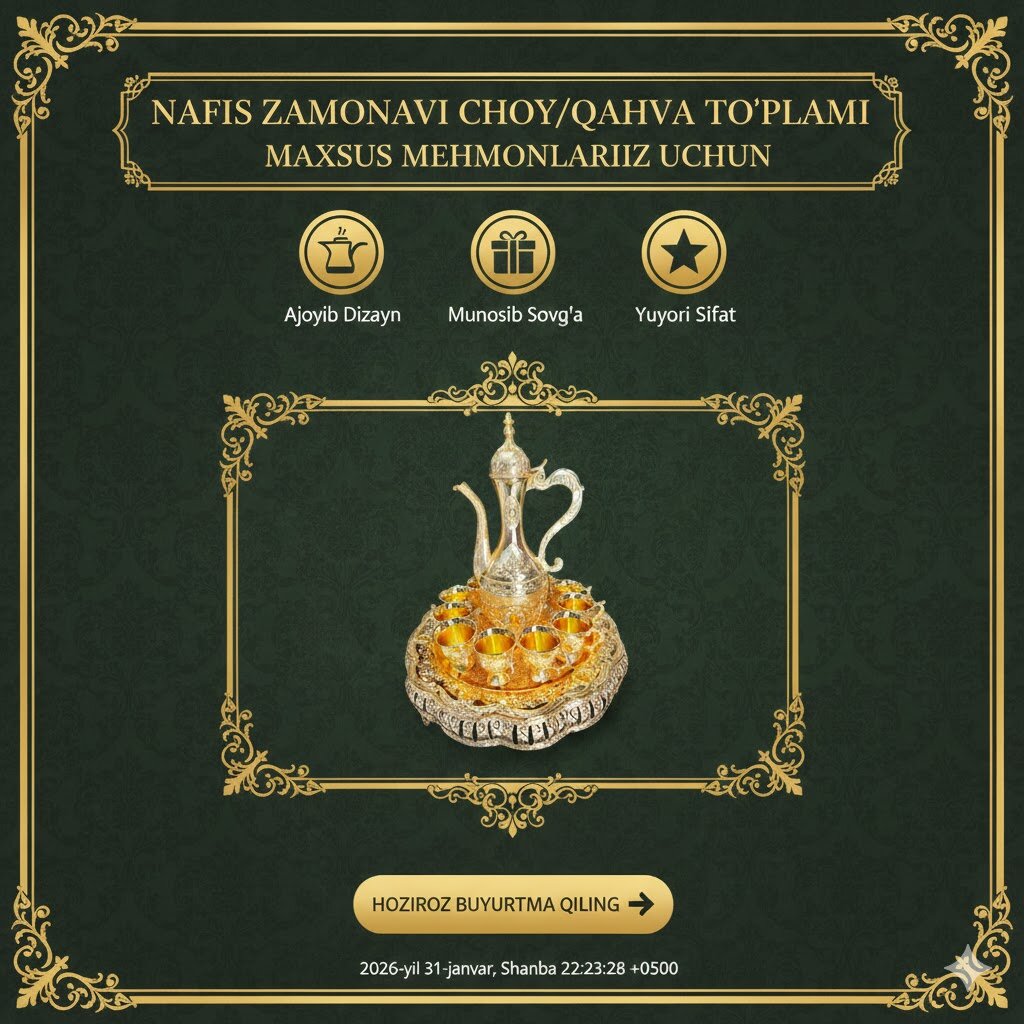 Набор Zam Zam для воды, 12 предметов, золотой, с узорами, для Хаджа, Умры и Рамадана