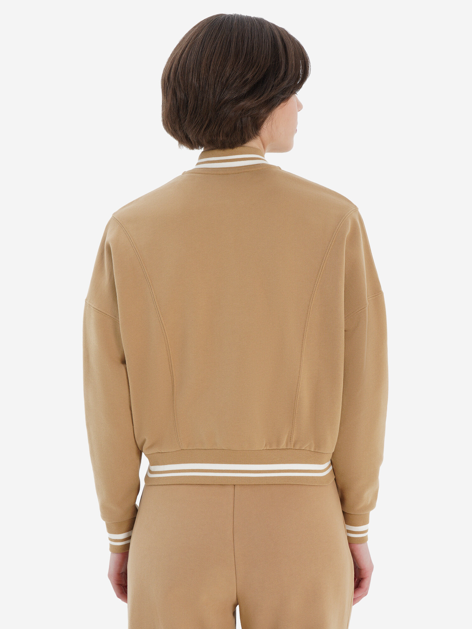 Толстовка Robe di Kappa, размер 42-44, , бежевый — фото 1